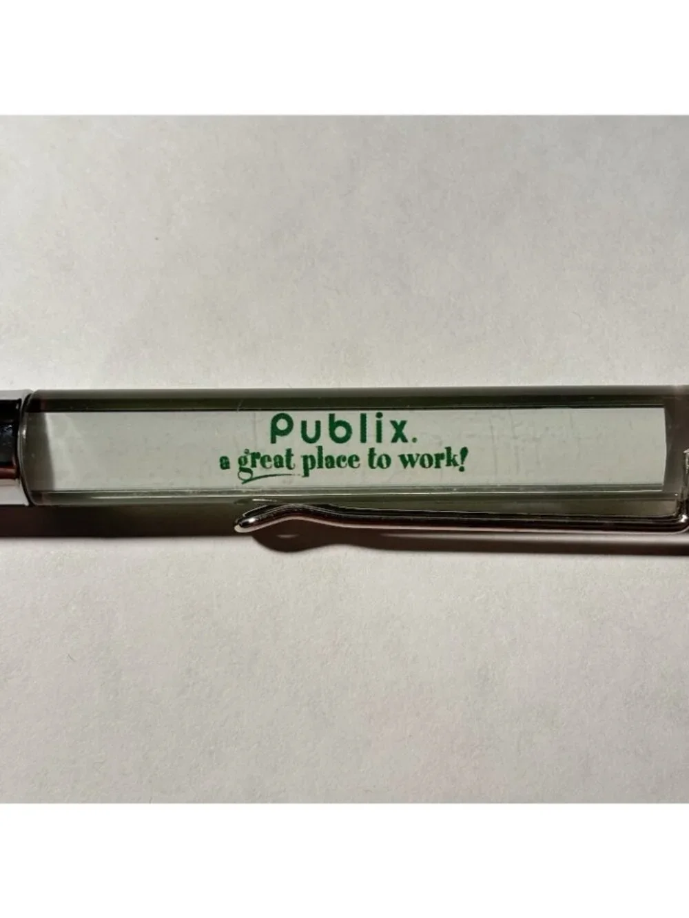 Publix Supermarket Floaty Pen 100 Best Places to Work 10 Years Running Promo